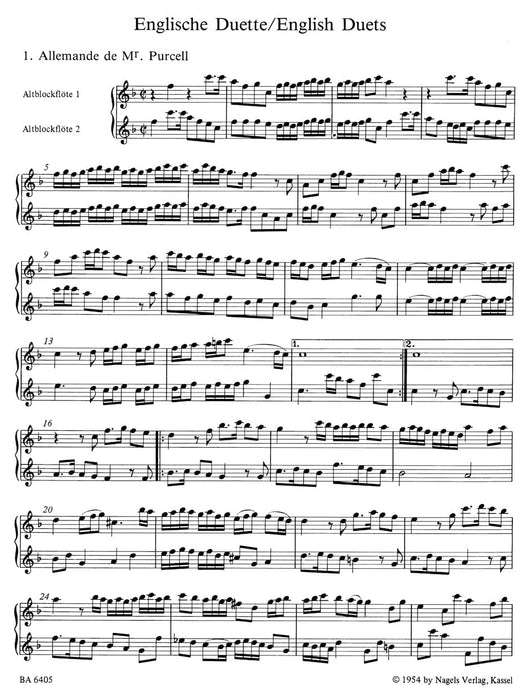 Englische Duette 二重奏 騎熊士版 | 小雅音樂 Hsiaoya Music