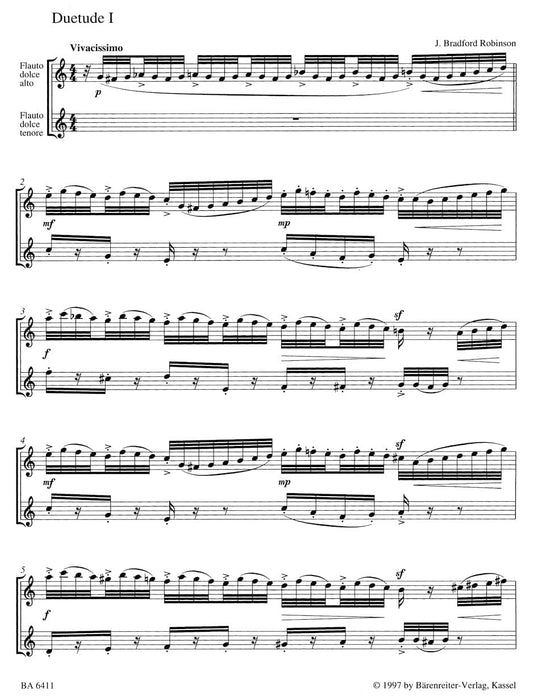 Duettissimo -5 Duett-Etuden (Konzertetuden) für Recorder 5 Duet Studies (Concert Etudes) 二重奏練習曲 協奏曲 音樂會 騎熊士版 | 小雅音樂 Hsiaoya Music