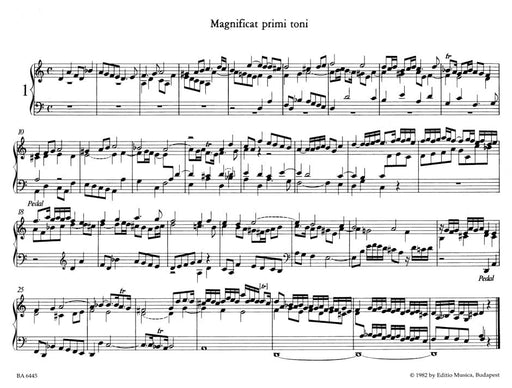 Selected Organ Works, Volume 7 -Magnificat Fugues, Part I- Magnificat Fugues, Part I 帕海貝爾約翰 管風琴 復格曲 騎熊士版 | 小雅音樂 Hsiaoya Music