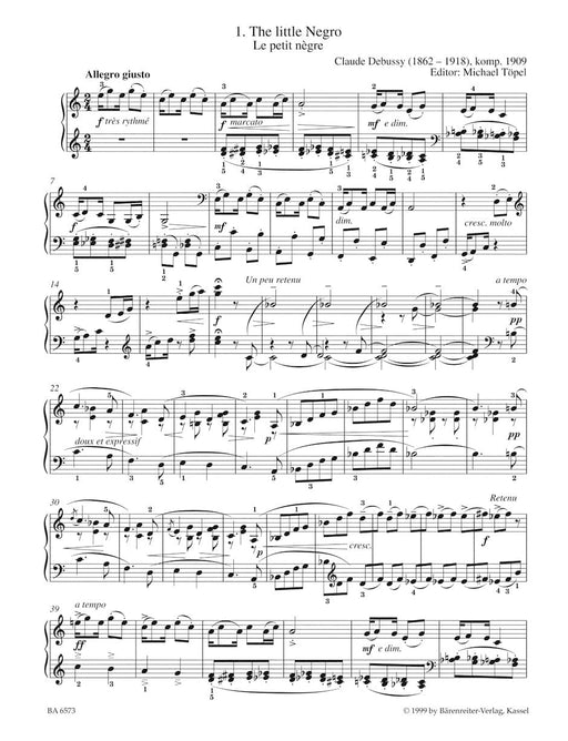 Easy Piano Pieces and Dances 德布西 鋼琴 小品 舞曲 騎熊士版 | 小雅音樂 Hsiaoya Music