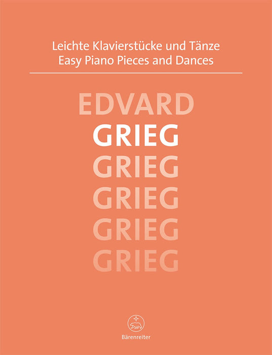 Easy Piano Pieces and Dances 葛利格 鋼琴 小品 舞曲 騎熊士版 | 小雅音樂 Hsiaoya Music