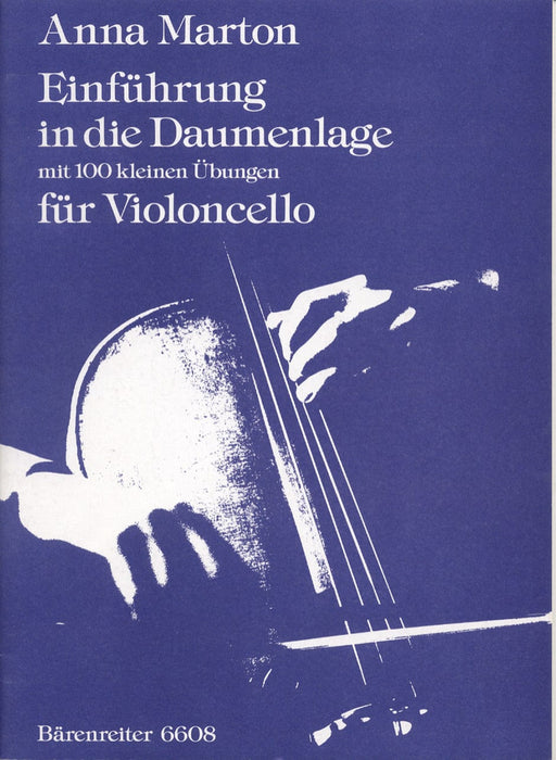 Einführung in die Daumenlage -100 kleine Übungen für Violoncello- 100 small studies 大提琴 騎熊士版 | 小雅音樂 Hsiaoya Music