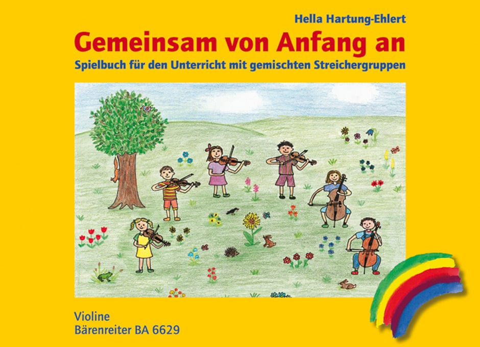 Gemeinsam von Anfang an. Spielbuch, Ausgabe für Violine 小提琴 騎熊士版 | 小雅音樂 Hsiaoya Music