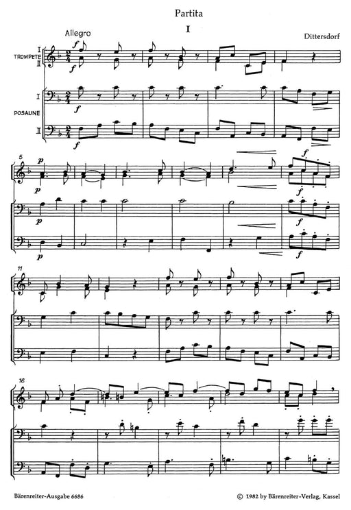 Bläser-Partiten der Klassik (für vier Blechblasintrumente bearbeitet) 騎熊士版 | 小雅音樂 Hsiaoya Music