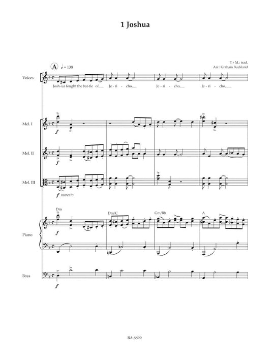 Spirituals -12 Arrangements for Variable Instrumentation- 12 Arrangements for Variable Instrumentation 詠唱調 配器法 騎熊士版 | 小雅音樂 Hsiaoya Music