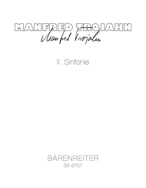 zweite Sinfonie für großes Orchester (1978) 騎熊士版 | 小雅音樂 Hsiaoya Music