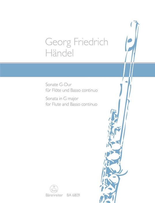 Sonata for Flute and Basso continuo G major 韓德爾 奏鳴曲 長笛 騎熊士版 | 小雅音樂 Hsiaoya Music