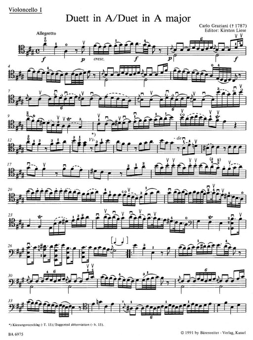 zwei Duette für Violoncelli 二重奏 騎熊士版 | 小雅音樂 Hsiaoya Music