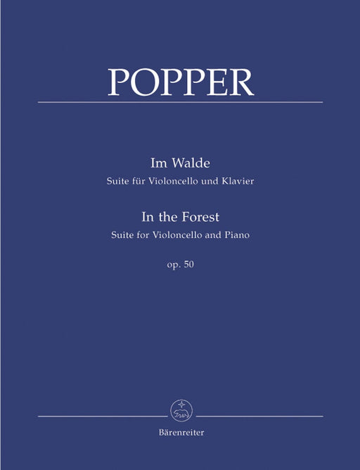 Im Walde / In the Forest for Violoncello and Piano op. 50 -Suite for Violoncello and piano- Suite 波珀爾 大提琴 鋼琴 組曲 騎熊士版 | 小雅音樂 Hsiaoya Music