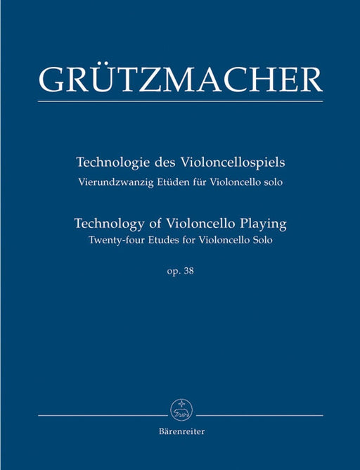 Technology of Violoncello Playing op. 38 -Twenty-four Etudes for Violoncello Solo- Twenty-four Etudes 大提琴 練習曲 騎熊士版 | 小雅音樂 Hsiaoya Music