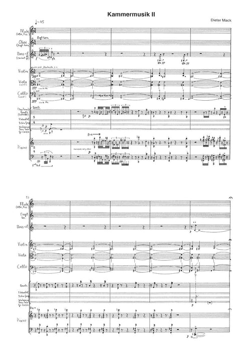 Kammermusik II (1991) 騎熊士版 | 小雅音樂 Hsiaoya Music