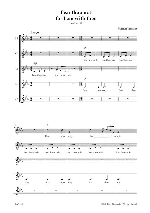 Fear Thou Not 騎熊士版 | 小雅音樂 Hsiaoya Music