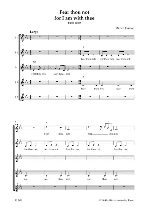 Fear Thou Not 騎熊士版 | 小雅音樂 Hsiaoya Music