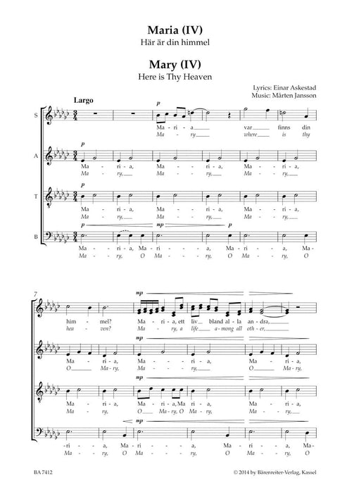 Maria (IV) -Here is Thy Heaven- Here is Thy Heaven 詠唱調 騎熊士版 | 小雅音樂 Hsiaoya Music
