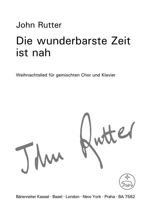 Die wunderbarste Zeit ist nah (The Very Best Time of Year) für Mixed Choir und Klavier -Weihnachtslied- Christmas Carol 耶誕頌歌 騎熊士版 | 小雅音樂 Hsiaoya Music