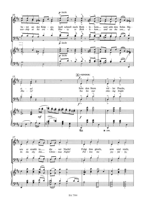 Der Stern zu Bethlehem (Star Carol) 伯利恆 耶誕頌歌 騎熊士版 | 小雅音樂 Hsiaoya Music