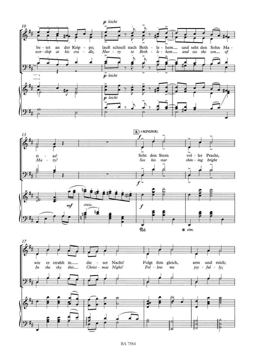 Der Stern zu Bethlehem (Star Carol) 伯利恆 耶誕頌歌 騎熊士版 | 小雅音樂 Hsiaoya Music