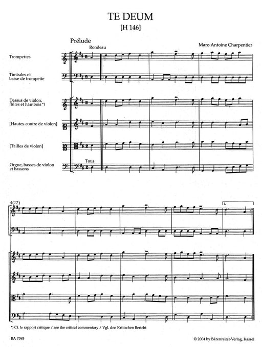 Te Deum D major H 146 夏邦提耶馬克－安東尼 讚美詩 騎熊士版 | 小雅音樂 Hsiaoya Music