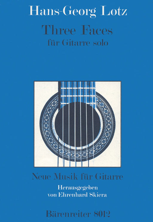three Faces for guitar (1974) 吉他 騎熊士版 | 小雅音樂 Hsiaoya Music