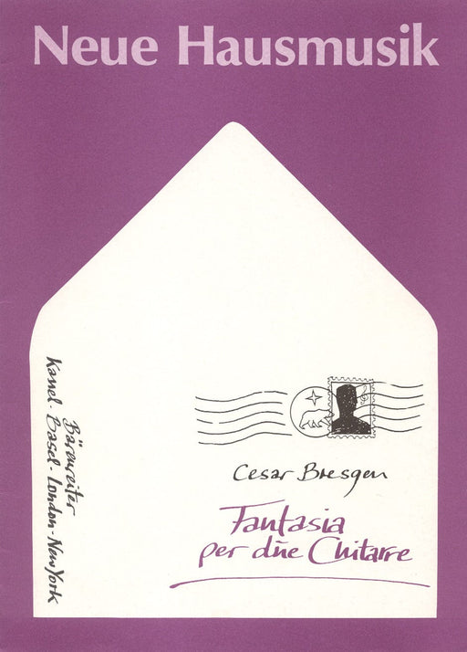fantasie per due chitarre (1985) 幻想曲 騎熊士版 | 小雅音樂 Hsiaoya Music