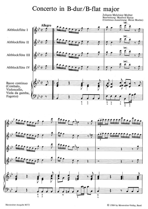 Concerto B-Dur (original A-Dur) 協奏曲 騎熊士版 | 小雅音樂 Hsiaoya Music