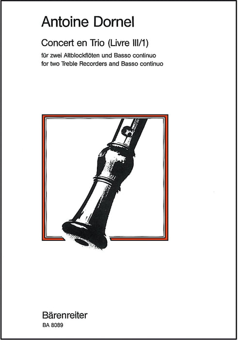 Concert en Trio (Livre III/1) 音樂會 三重奏 騎熊士版 | 小雅音樂 Hsiaoya Music