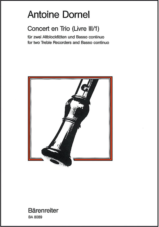 Concert en Trio (Livre III/1) 音樂會 三重奏 騎熊士版 | 小雅音樂 Hsiaoya Music