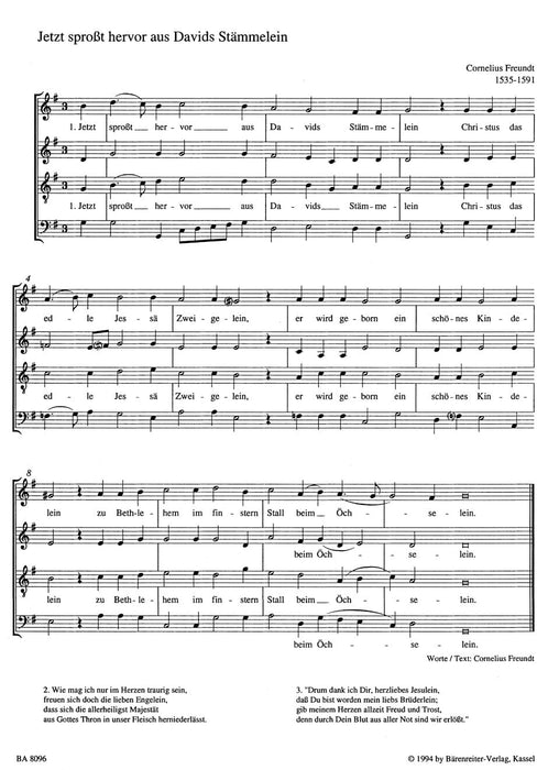 In natali Domini für Recorder Quartet -10 Weihnachtschoräle- 10 Christmas Chorales 四重奏 合唱 騎熊士版 | 小雅音樂 Hsiaoya Music