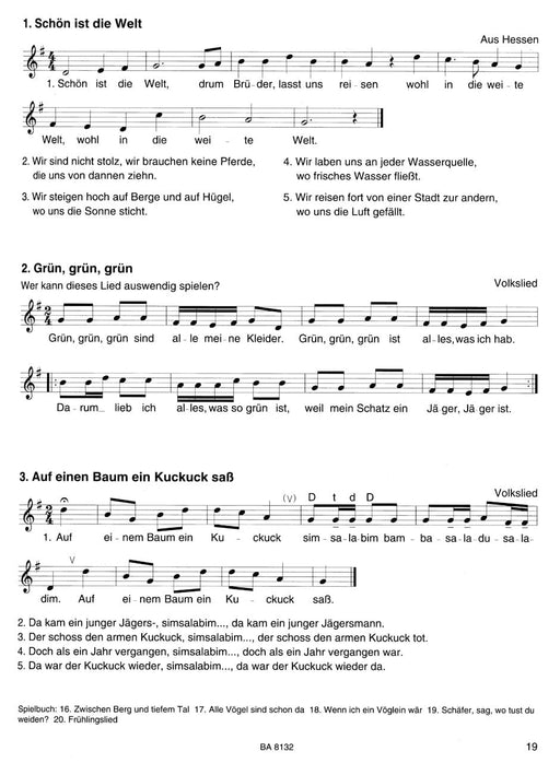 Blockflötesprache und Klanggeschichten. Band 2 -Schule für Sopranblockflöte, für junge Leute ab 6 Jahren (Einzel- und Gruppenunterricht).- Schule für Sopranblockflöte, für junge Leute ab 6 Jahren (Einzel- und Gruppenunterricht). 騎熊士版 | 小雅音樂 Hsiaoya Music