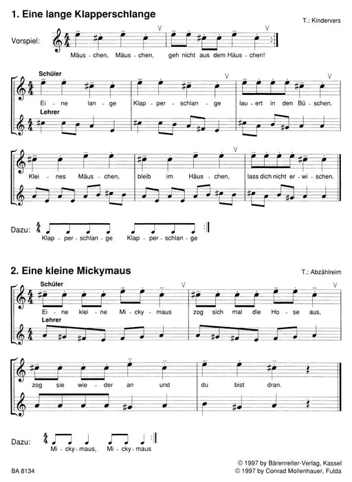 Blockflötesprache und Klanggeschichten. Spielbuch 1 騎熊士版 | 小雅音樂 Hsiaoya Music