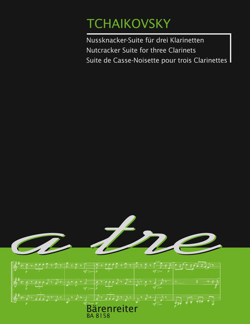 Nutcracker Suite for three Clarinets 胡桃鉗組曲 豎笛 騎熊士版 | 小雅音樂 Hsiaoya Music