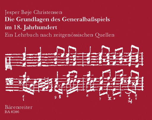 Die Grundlagen des Generalbassspiels im 18. Jahrhundert -Ein Lehrbuch nach zeitgenössischen Quellen- A textbook on contemporary sources 騎熊士版 | 小雅音樂 Hsiaoya Music