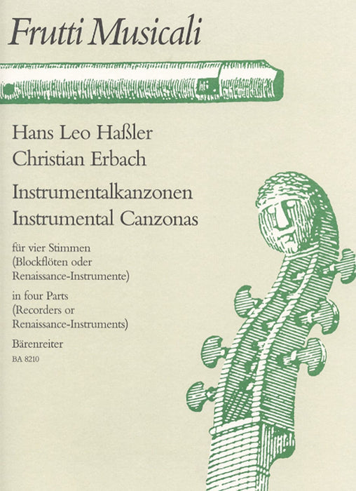 Instrumentalkanzonen zu vier Stimmen -5 Kanzonen in variablen Besetzungen für recorderensemble, Renaissance- oder andere Instrumente- 5 Canzonas for Variable Instrumentation - Recorder Ensemble, Renaissance or other Instruments 詠唱調配器法 騎熊士版 | 小雅音樂 Hsiaoya