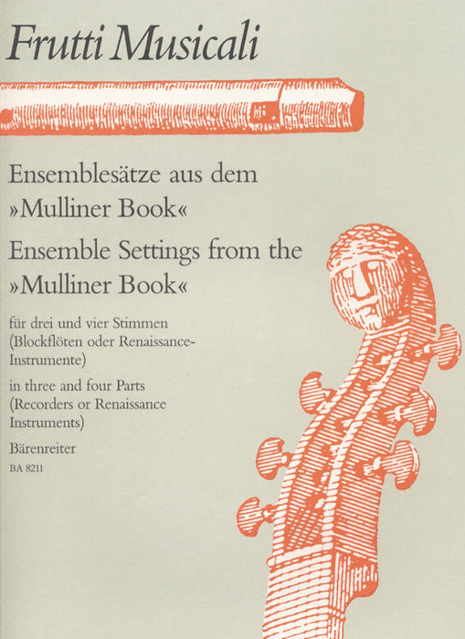 Ensemblesätze für Streich- oder Wind Instruments (aus dem Mulliner Book (ca. 1560)) 管樂 馬利納曲集 騎熊士版 | 小雅音樂 Hsiaoya Music
