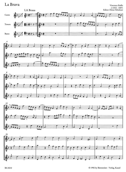 Capricci in musica für recorderensemble Renaissance- oder andere Streich- und Wind Instruments 管樂 騎熊士版 | 小雅音樂 Hsiaoya Music