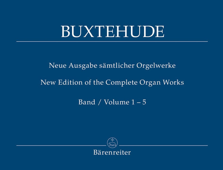 Neue Ausgabe sämtlicher Orgelwerke, Band 1-5 komplett 布克斯泰烏德 騎熊士版 | 小雅音樂 Hsiaoya Music