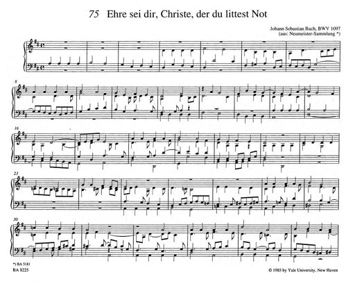 Passion, Ostern, Himmelfahrt und Pfingsten EG 75 - 134 受難曲 騎熊士版 | 小雅音樂 Hsiaoya Music