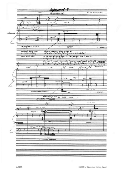 Deployment für Frauenstimme, Akkordeon Solo, Alt-Saxophon Solo, Posaune Solo (1998–2002) 獨奏 騎熊士版 | 小雅音樂 Hsiaoya Music