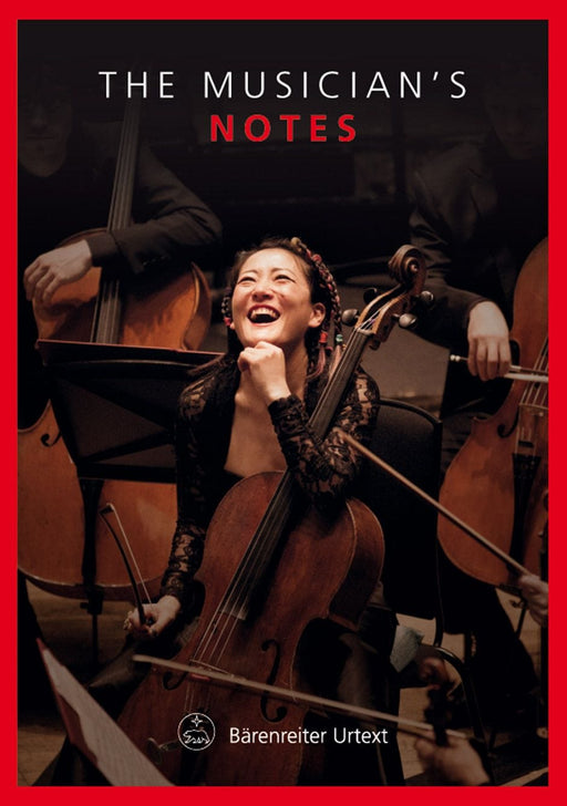 The Musician's Notes (Bärenreiter Notebook "Cello") 大提琴 騎熊士版 | 小雅音樂 Hsiaoya Music
