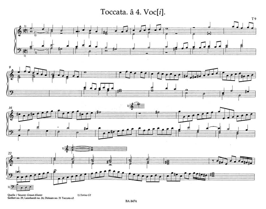 Toccaten (Teil 2) 史維林克 騎熊士版 | 小雅音樂 Hsiaoya Music