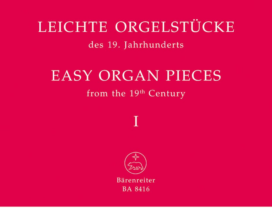 Easy Organ Pieces, Volume 1-4 管風琴 小品 騎熊士版 | 小雅音樂 Hsiaoya Music