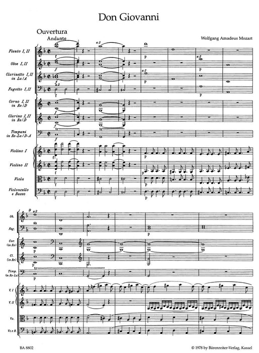 Overture to "Don Giovanni" K. 527 莫札特 序曲 唐喬望尼 騎熊士版 | 小雅音樂 Hsiaoya Music