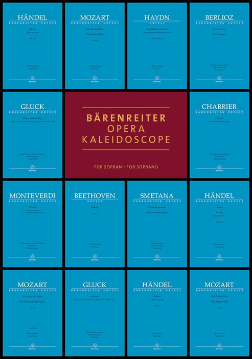 Bärenreiter Opera Kaleidoscope for Soprano 歌劇 騎熊士版 | 小雅音樂 Hsiaoya Music