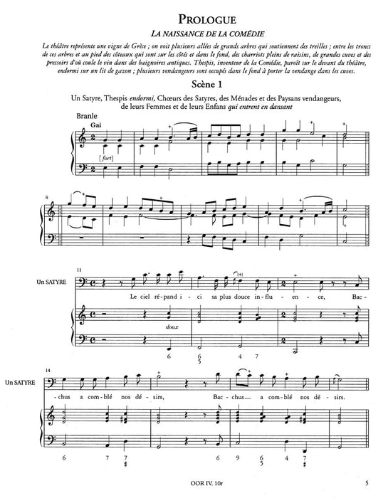 Platée -Ballet buffon en un prologue et trois actes- Ballet buffon in 1 prologue and 3 acts 拉摩 普拉蒂耶芭蕾 開場白 芭蕾 開場白 騎熊士版 | 小雅音樂 Hsiaoya Music