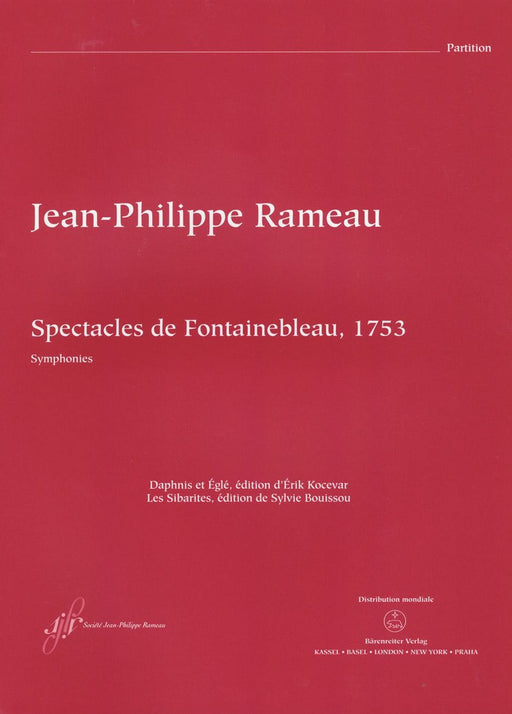 Spectacles de Fontainebleau (1753) (Symphonien aus "Daphnis et Eglé" RCT 34 / "Les Sibarites" RCT 57) 拉摩 騎熊士版 | 小雅音樂 Hsiaoya Music