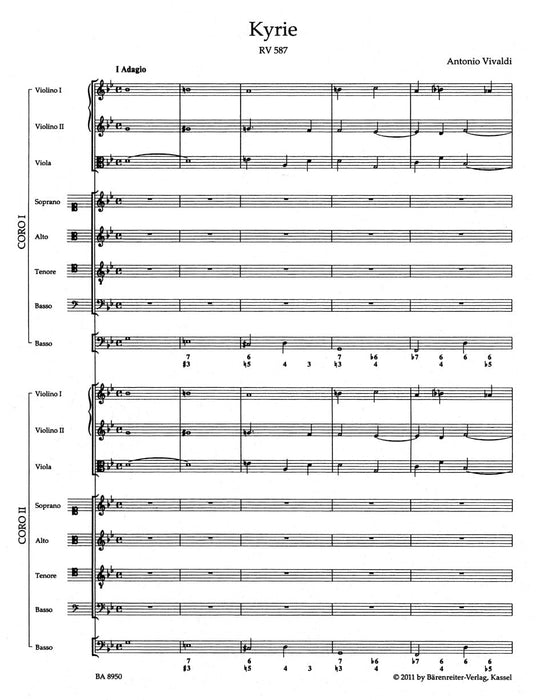 Kyrie RV 587 韋瓦第 騎熊士版 | 小雅音樂 Hsiaoya Music