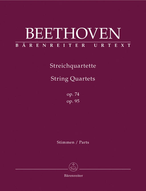 String Quartets op. 74, 95 貝多芬 弦樂 四重奏 騎熊士版 | 小雅音樂 Hsiaoya Music
