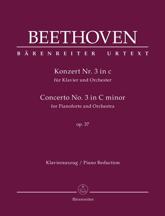 Concerto for Pianoforte and Orchestra Nr. 3 C minor op. 37 貝多芬 協奏曲 鋼琴 管弦樂團 騎熊士版 | 小雅音樂 Hsiaoya Music