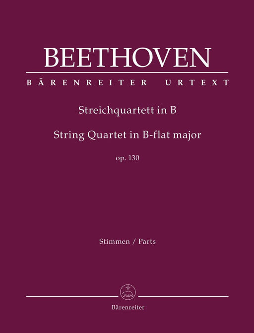 String Quartet in B-flat major op. 130 貝多芬 弦樂四重奏 騎熊士版 | 小雅音樂 Hsiaoya Music