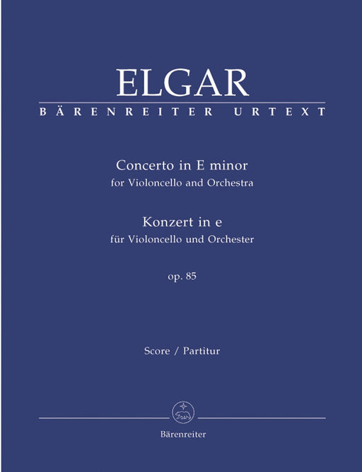 Concerto for Violoncello and Orchestra E minor op. 85 艾爾加 協奏曲 大提琴 管弦樂團 騎熊士版 | 小雅音樂 Hsiaoya Music